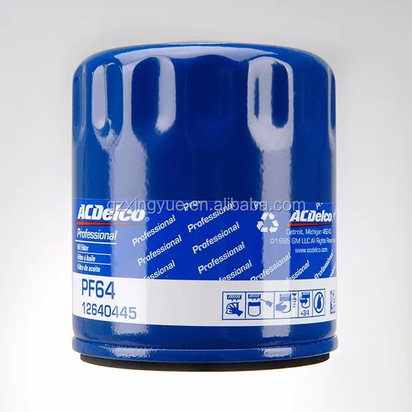 Pf64 12640445 Pf64f Engine Oil Filter For Chevrolet Colorado Chevrolet