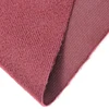100% Polyester 210gsm Burgundy/Purple Red One Side Tricot Brush Fabric for Jacket/Suits/Tracksuits