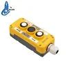 XDL10-EPB3 3 holes spring return pushbutton control box(push button station, push button switch box)