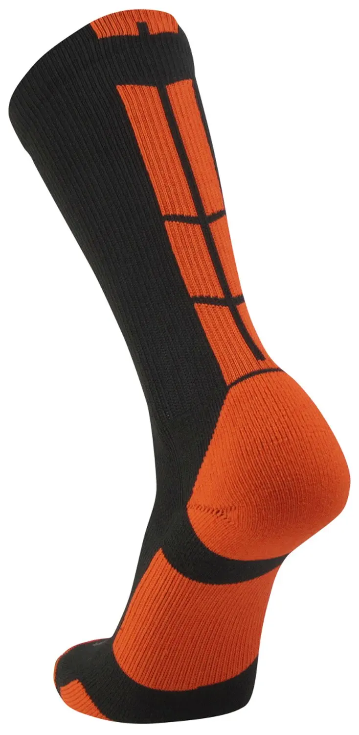 TCK Sports Elite Lacrosse Logo Performance Crew Socks
