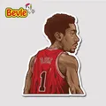 Bevle 9360 NBA Bastetball Super Star Derrick Rose Waterproof Stickers Laptop Luggage Fridge Car Graffiti Cartoon
