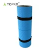 TOPKO Eco Friendly Carry Strap Engraved Logo Double Color TPE Exercise Mat