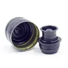 Standard 31.5mm custom printed POP UP plastic insert aluminum plastic EVOO olive oil bottle cap for glass bottle