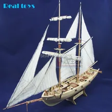 Free shipping Assembly Model kits Classical wooden sailing boat model Halcon1840 scale wooden model