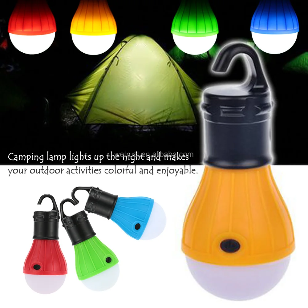 Outdoor Led Hanging Camping Tent Light Bulb Lantern Led Hanging Tent