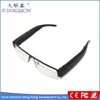360 degree black office glasses 32GB TF card eyewear recorder high tech watch mini digital full hd video camera