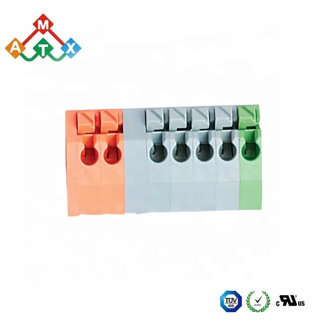 3.5mm 250 Terminal Block Electrical Connectors 250 Type Screwless