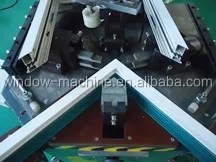 Aluminum window and door corner crimping machine