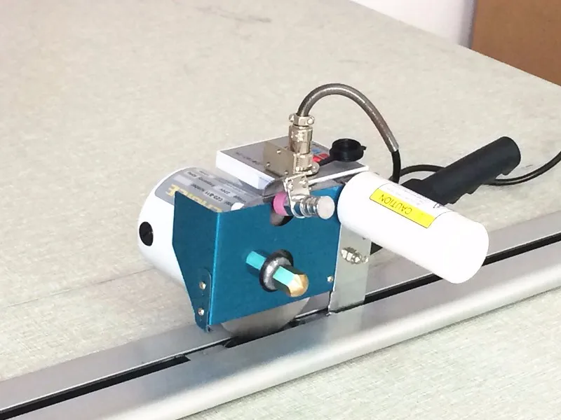 Automatic Table Fabric End Cutting Machine Handheld Cloth Cutter for
