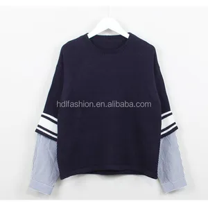 Latest fashion design oversized ladies long sleeve t shirt Latest fashion design oversized ladies long sleeve t shirt