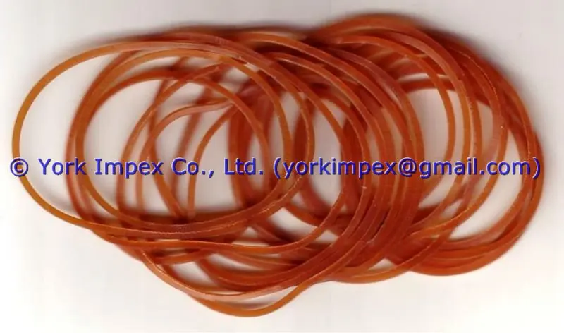 100 % REDDISH RUBBER BAND