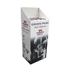 Flexible Wine Shop Cardboard Round Corrugated Retail Dump Bin Display With Header