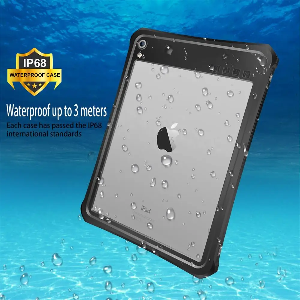 Full Protective Bag Ip68 Grade Waterproof Case For Ipad Pro 11 2018