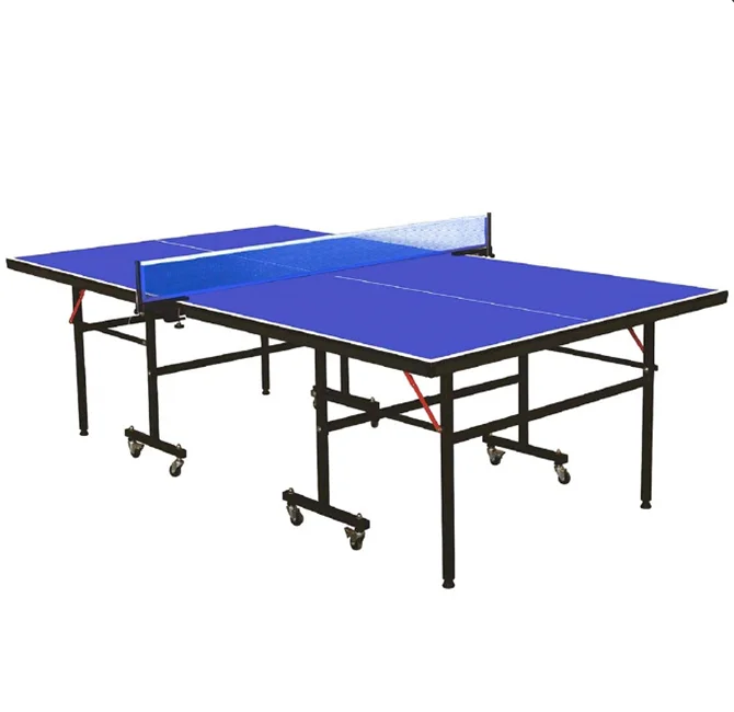 movable folding table legs ping pong table with wheels