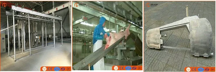 Pig head half split saw