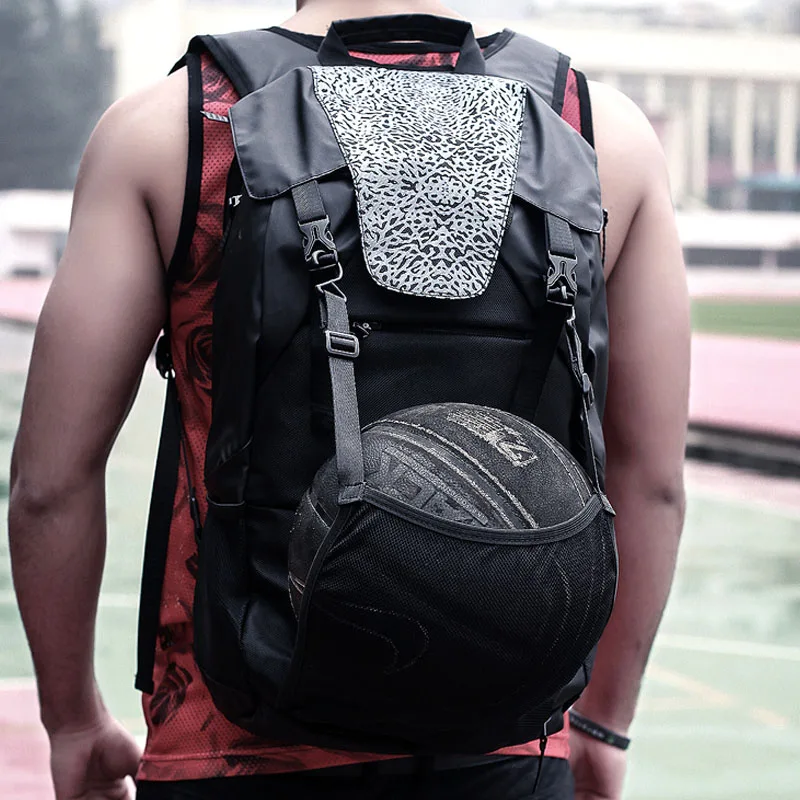 Cool Outdoor Active Sport Basketball Football Backpack College Bags For