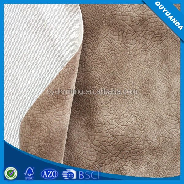 100% Polyester Pakistan/Turkey Market Buffalo Sofa Cover Fabric Printed and Burnout Fabric