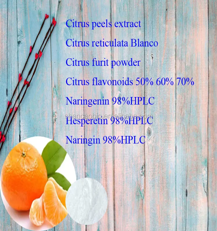 tangerine peel extract tangerine peel powder 40%-98% hplc