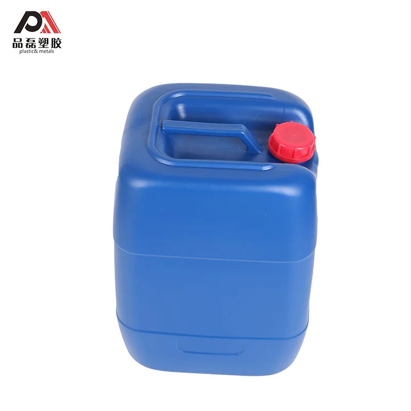 25l Blue Square Oil Plastic Container Drum Pail Buy 25l Square Oil