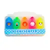 IN43101 Mini highlighter pen in plastic box , mini cute fluorescent pen