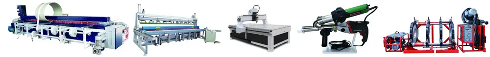 automatic plastic welding machine for sheet and boards