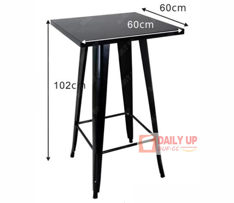 Metal Lobby Desk Europe Export Factory Dining Tables Antique Bar Stool Desks Restaurant Furniture Used For Lunch