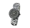 Fashion Modern Black Dial Coined Rhinestone Quartz Bracelet Watch