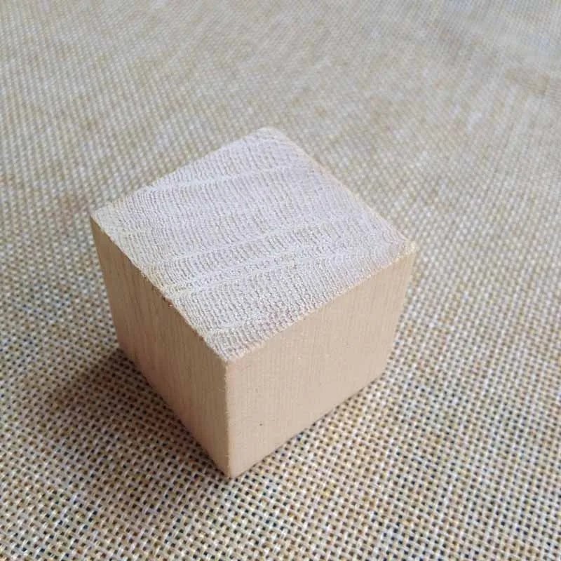 raw wood blocks