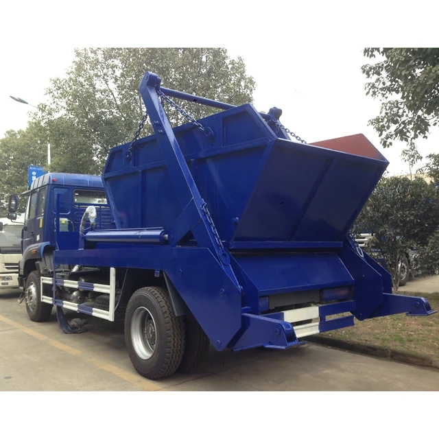 HOWO 10cbm garbage container truck 6 wheelers  garbage truck