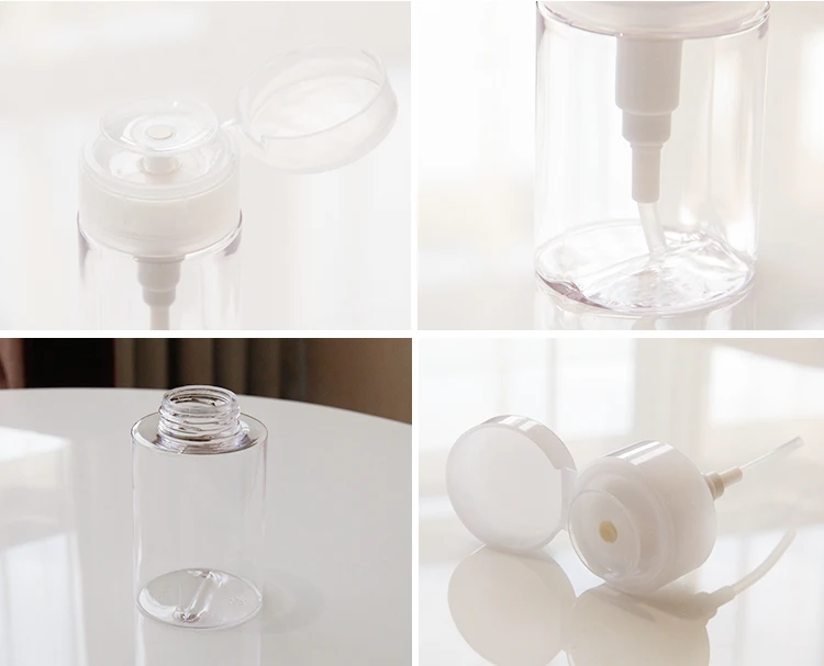 Push Down Pump Dispensers Cosmetic Lotion Pump Bottle 100ml 150ml 200ml