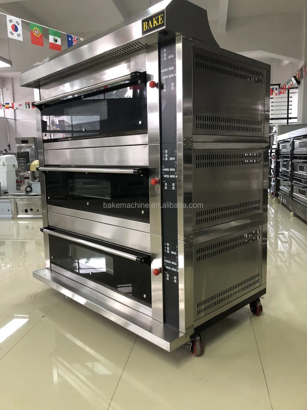 Electric/gas Deck Oven Price Salva Deck Baking Biscuit Oven For Small