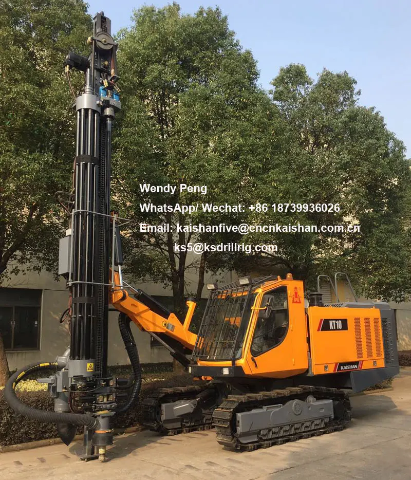 Kaishan Kt10 Blast Hole Down The Hole Hammer Drill Rig Diameter 90