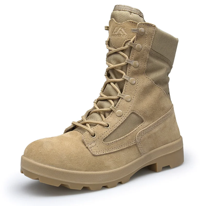Topsion Men Women Used High Ankle American Tactical Army Shoes Military Combat Canvas Boots