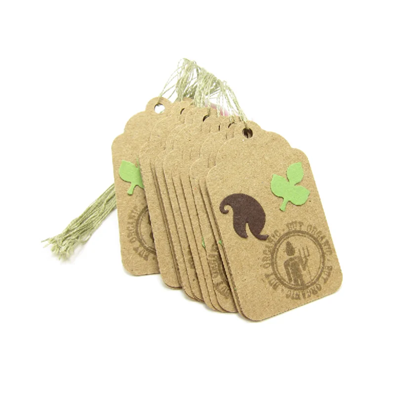 Custom Novelty Christmas Gift Tags With String Kraft Paper Tag - Buy Christmas Tag,Christmas