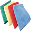 custom logo printed soft durable warp knitting microfiber cleaning cloth for cars washing,kitchen,floors,home usage