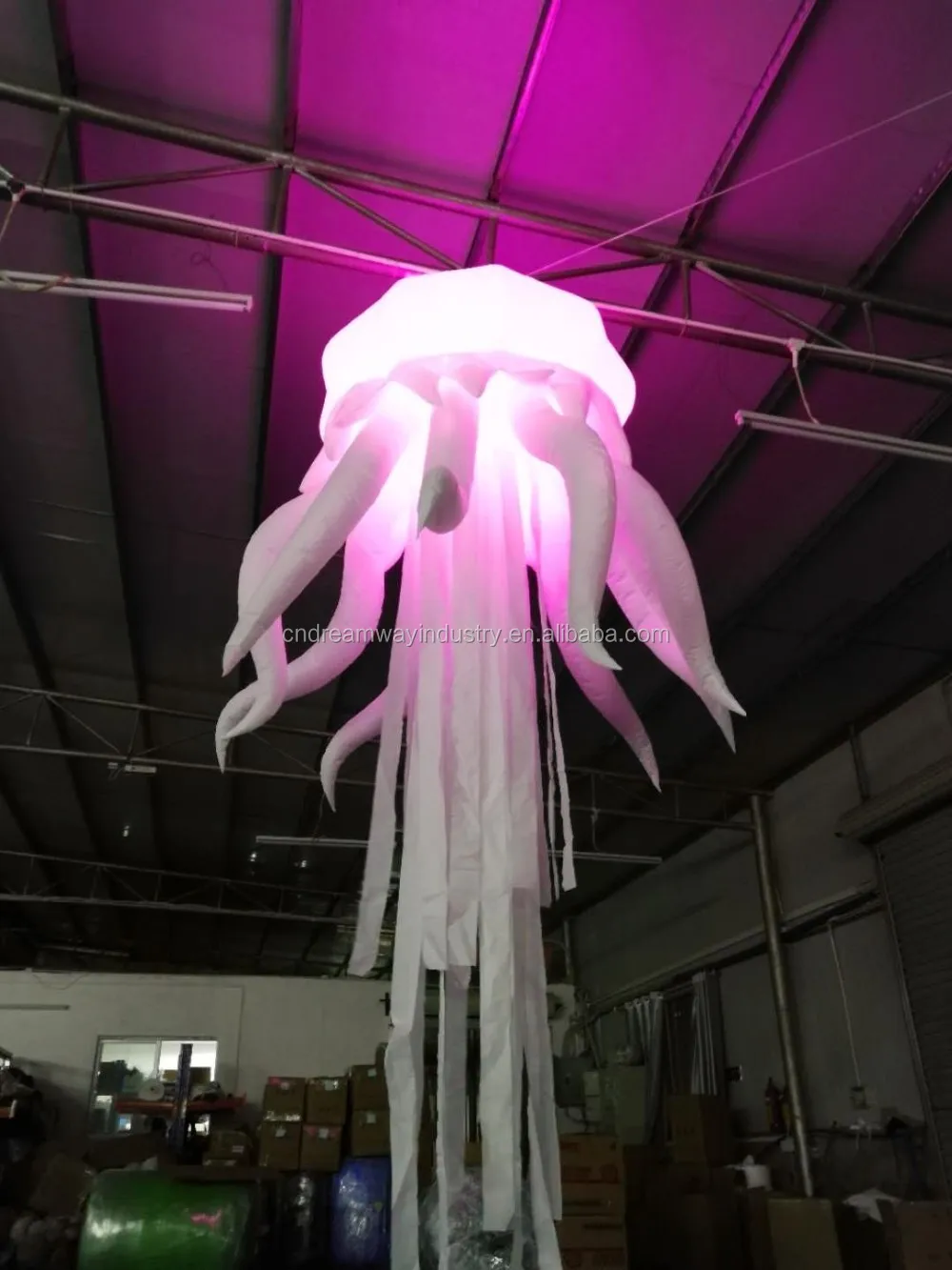 LED Inflatable Decorating Jellyfish Balloon, Hanging Decoration for ...