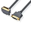 Shenzhen Factory Customized High Quality Angle DVI 24+1 Male to Female Cables
