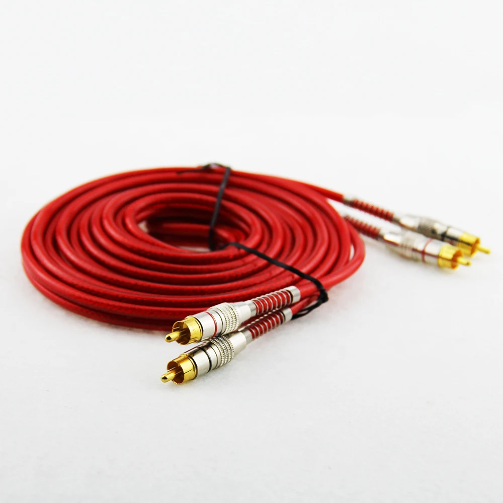 2r2r Rca Cable 3.8mm 2r To 2r Male To Male Red Cable Buy Rca Cable