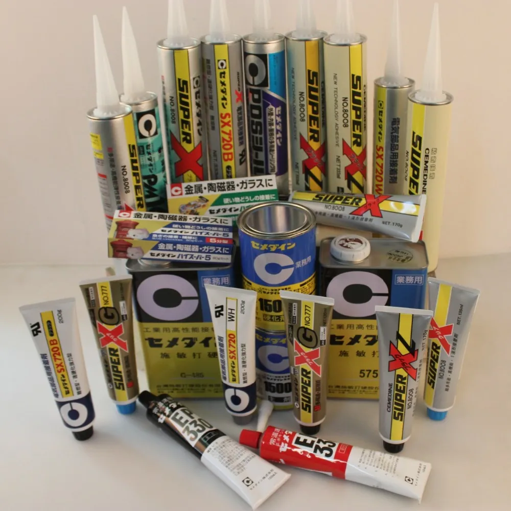 Cemedine Super X Sx720b Black Glue Silicone Adhesive Wholesale Buy