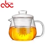 450ml Mouth-blown Borosilicate Glass Tea Mug With Removable Infuser and Spout