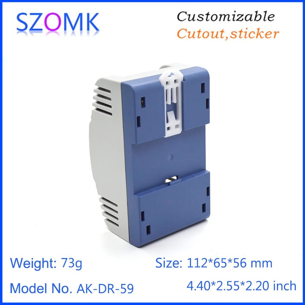 Thiết Kế Mới Thông Minh ABS Nhựa Din Rail Kiểm Soát Công Nghiệp Bao Vây