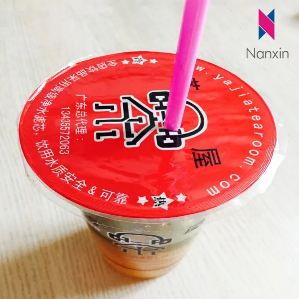Usefully bubble tea cup seal film for drink pack