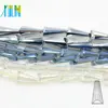 A5540-4# Plate Color Center Drilled Conical Tower Glass Artemis Cone Beads
