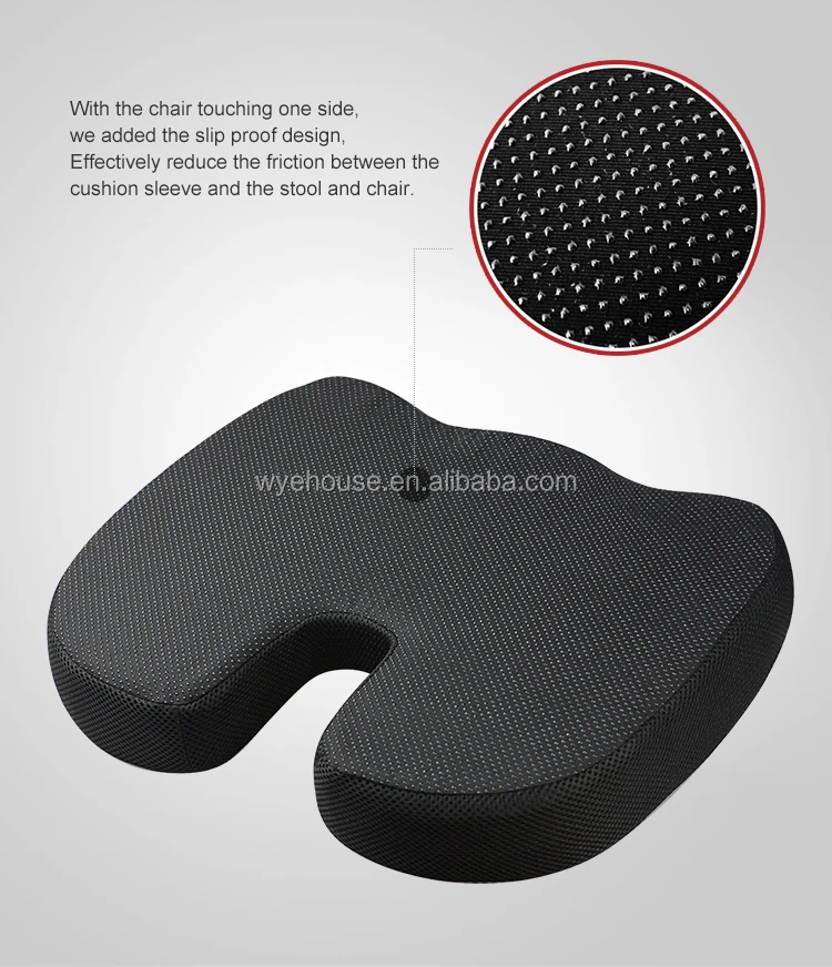 u seat cushion corrects postures 3d mesh cover with portable