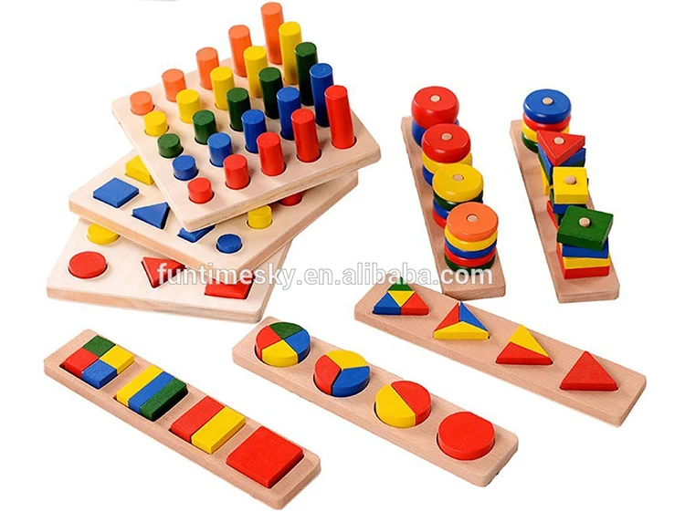 Popular 8 Pcs Teaching Wooden Montessori Materials At11636 Buy