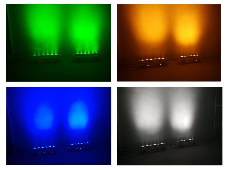 6pcs LED Battery & Wireless Wall Washer Light1