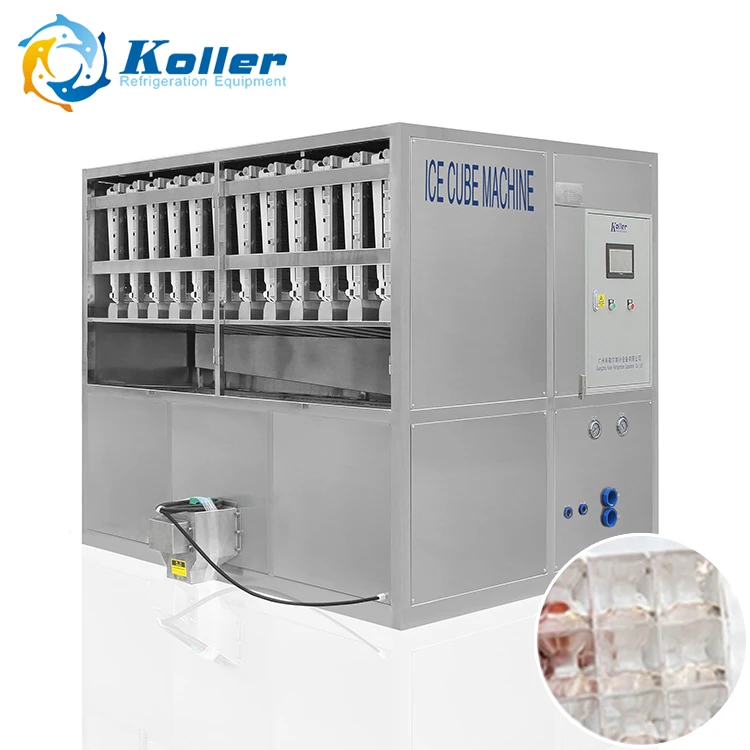 Buy Standard Quality China Wholesale Ice Cube Maker 3000kg Ice Block Machine  For Fishing Boats $7000 Direct from Factory at Guangzhou Yunding  Refrigeration Equipment Co., Ltd.