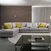 L Shape Big Size Living Room Comfortable Fabric Sofa