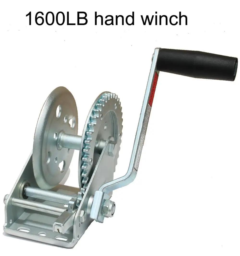 TYT 600LB Boat Trailer Winch With 6M Steel Wire, Hardened Steel Gear H - TYT Trailer Parts - View #8