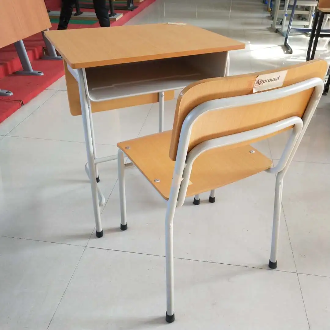 Wood Material Vietnam School Furniture Single Seat Price Best School